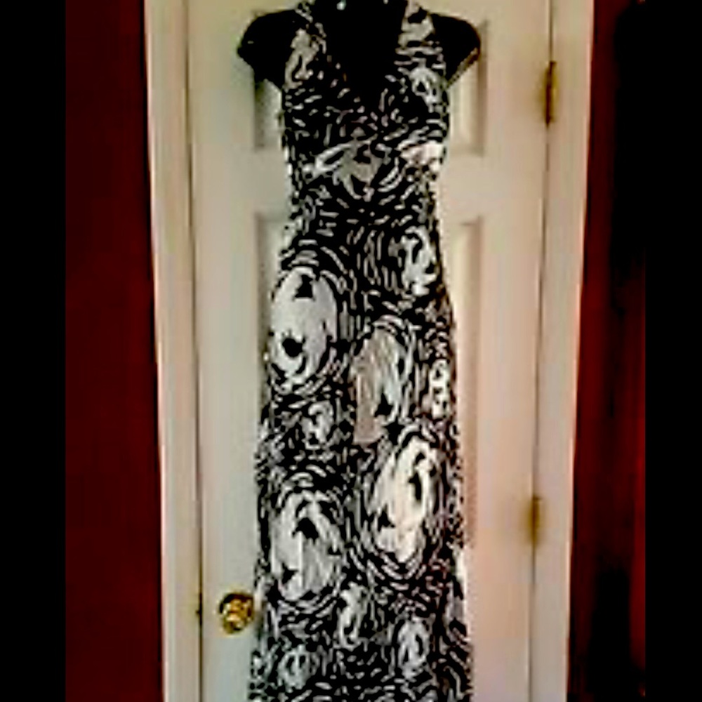BCBG MAXAMIRA MAXI COCKTAIL DRESS
